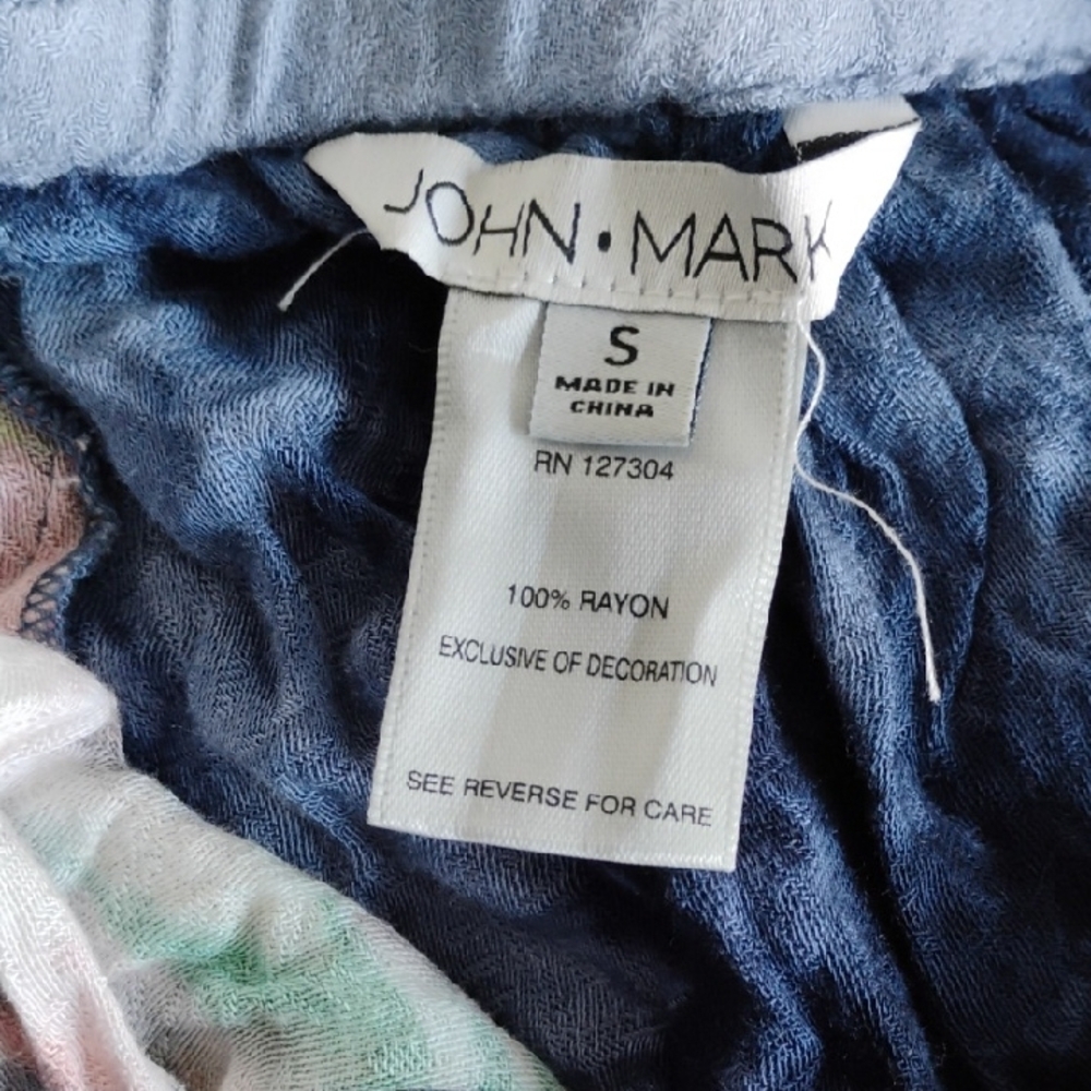 B2g1 John Mark Multicolor Patchwork Maxi Skirt - image 7